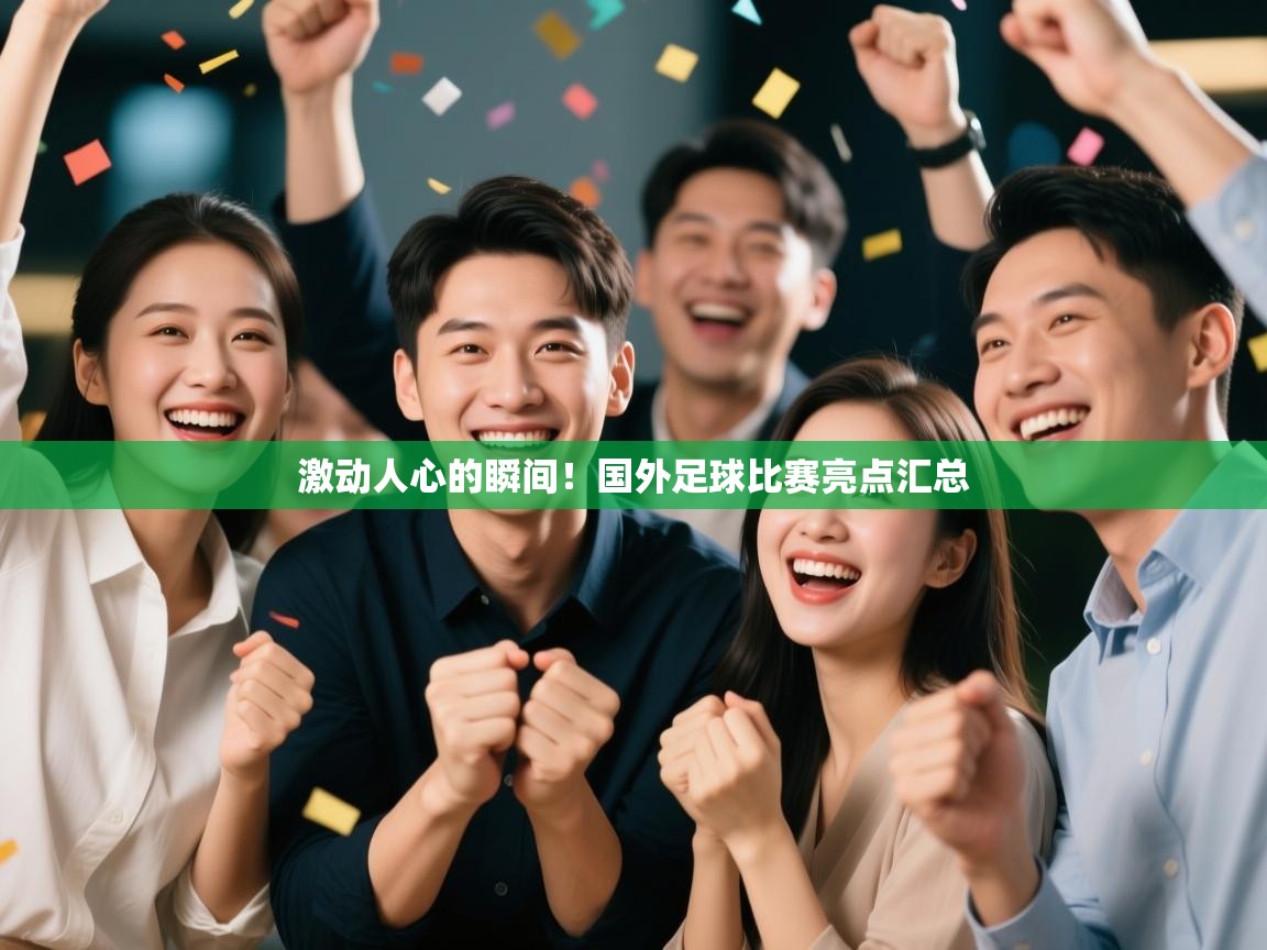 开云体育多语言中文版-激动人心的瞬间!国外足球比赛亮点汇总 第1张